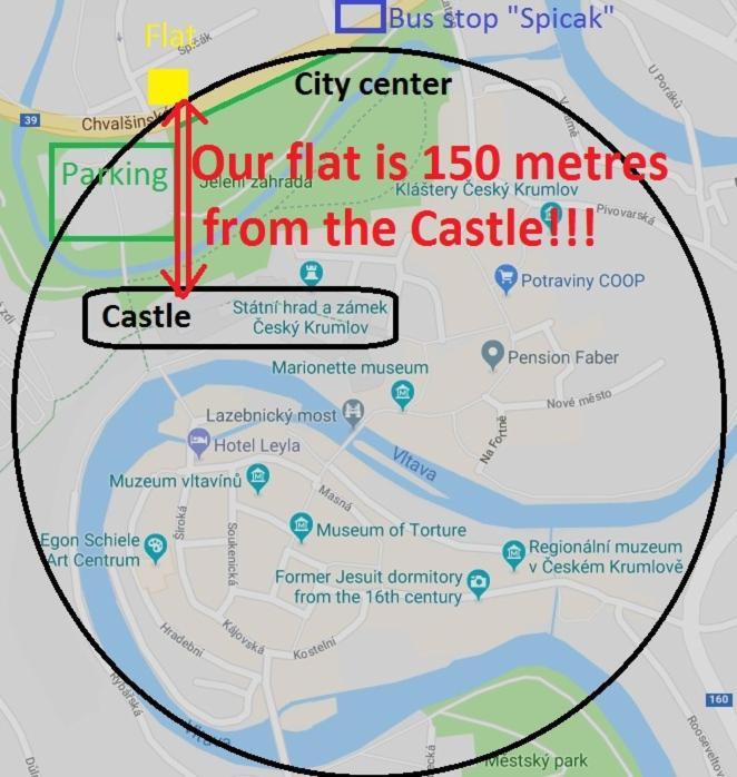 The Best Castle View-Bus Station, Parking, Center Cesky Krumlov Exterior foto